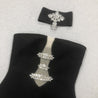Old Hollywood Crystal Cutout Gown - Aurisélla London