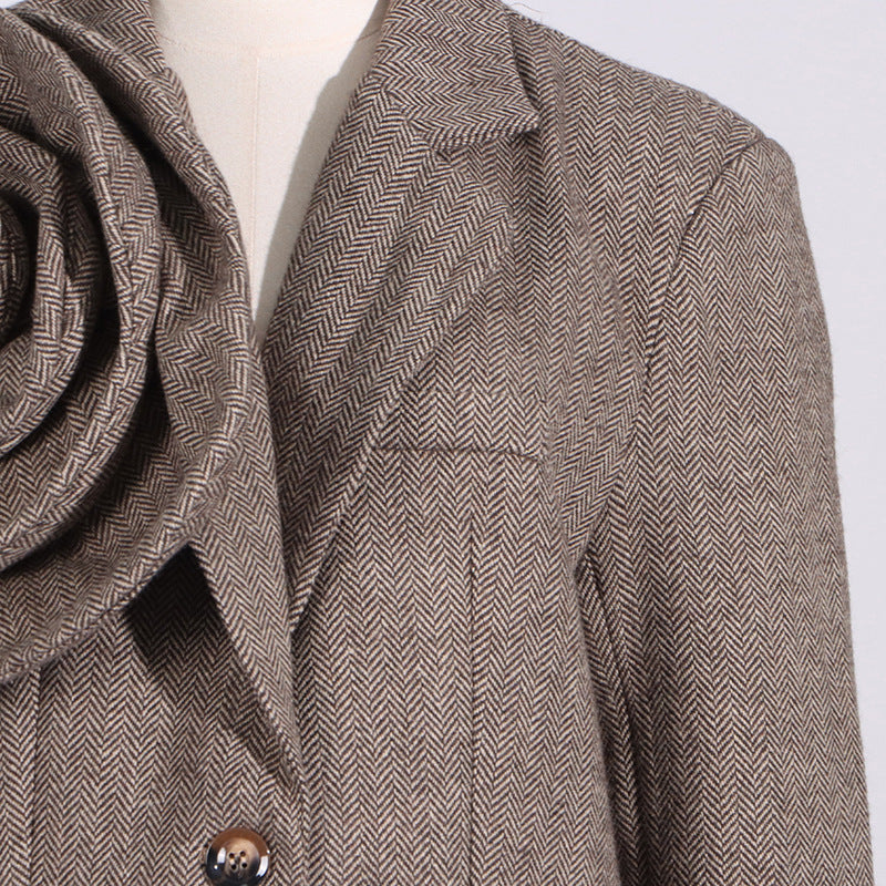 Rosemark Sculpted Tweed Blazer - Aurisélla London