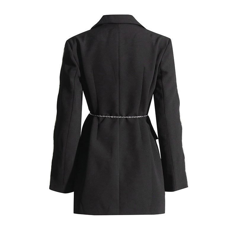 Infinity Chain Blazer Dress - Aurisélla London