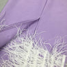 Sirena Lilac Feather Dress - Aurisélla London