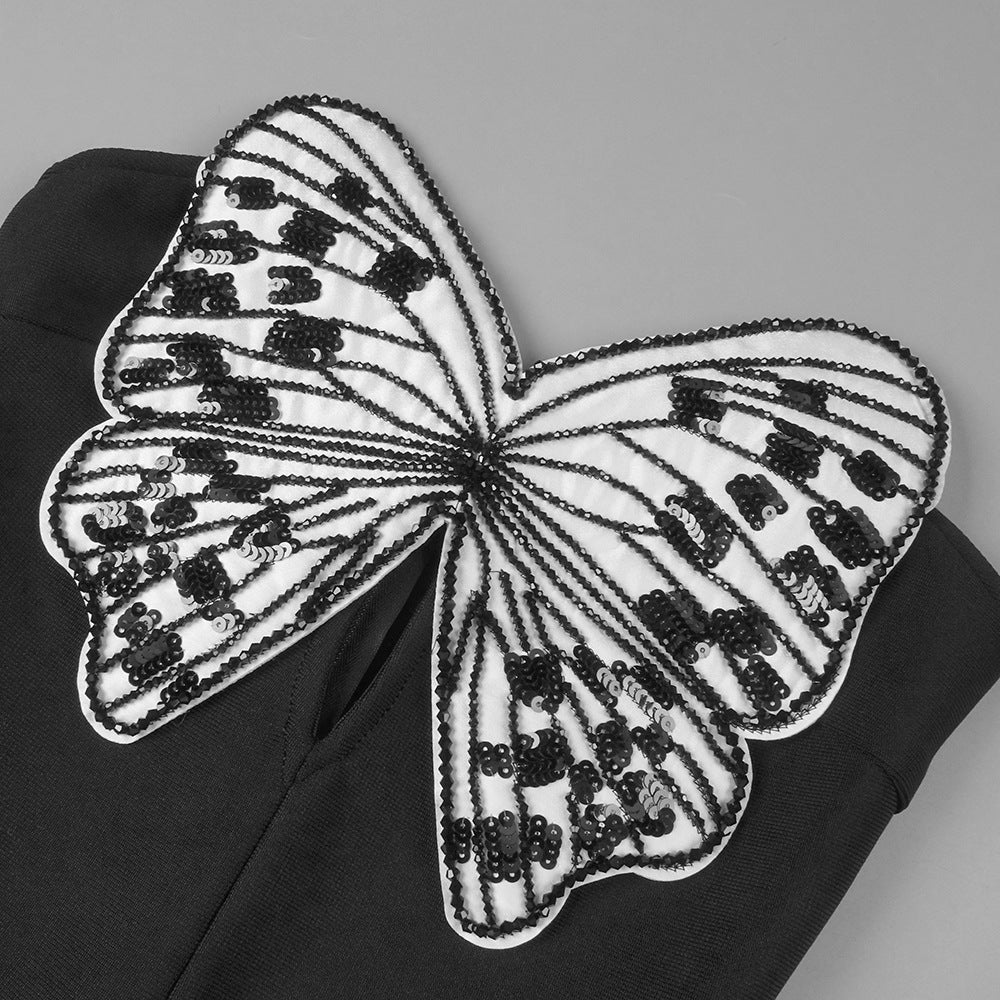 Papillon Lumière Mini Dress - Aurisélla London