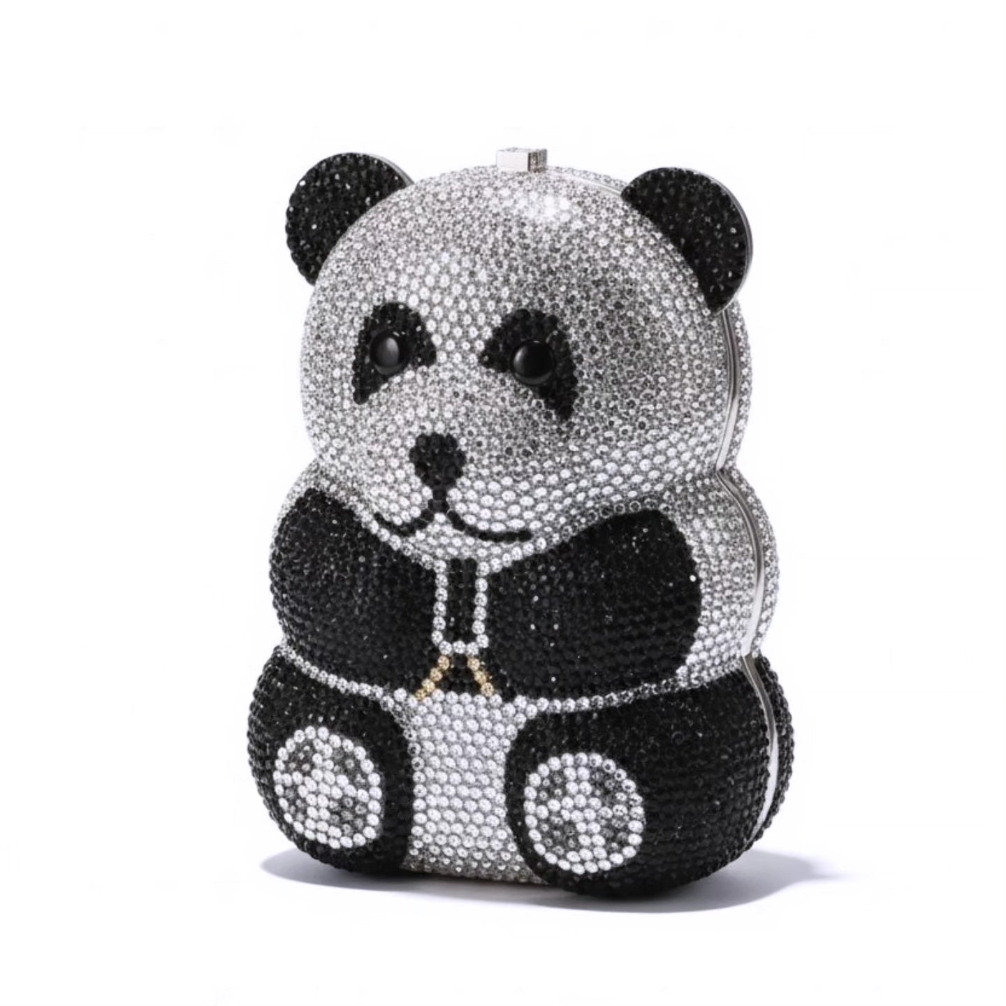 Bedazzaled Bear Statement Clutch
