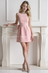 Blush Pearl bow Mini Dess - Aurisélla London