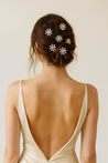 Pearl Blossom Hair Clips- Set of 2 - Aurisélla London