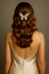 Crystal Butterfly hair clip - Aurisélla London
