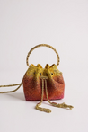 Sunset Ombre Sequin Bucket Bag - Aurisélla London