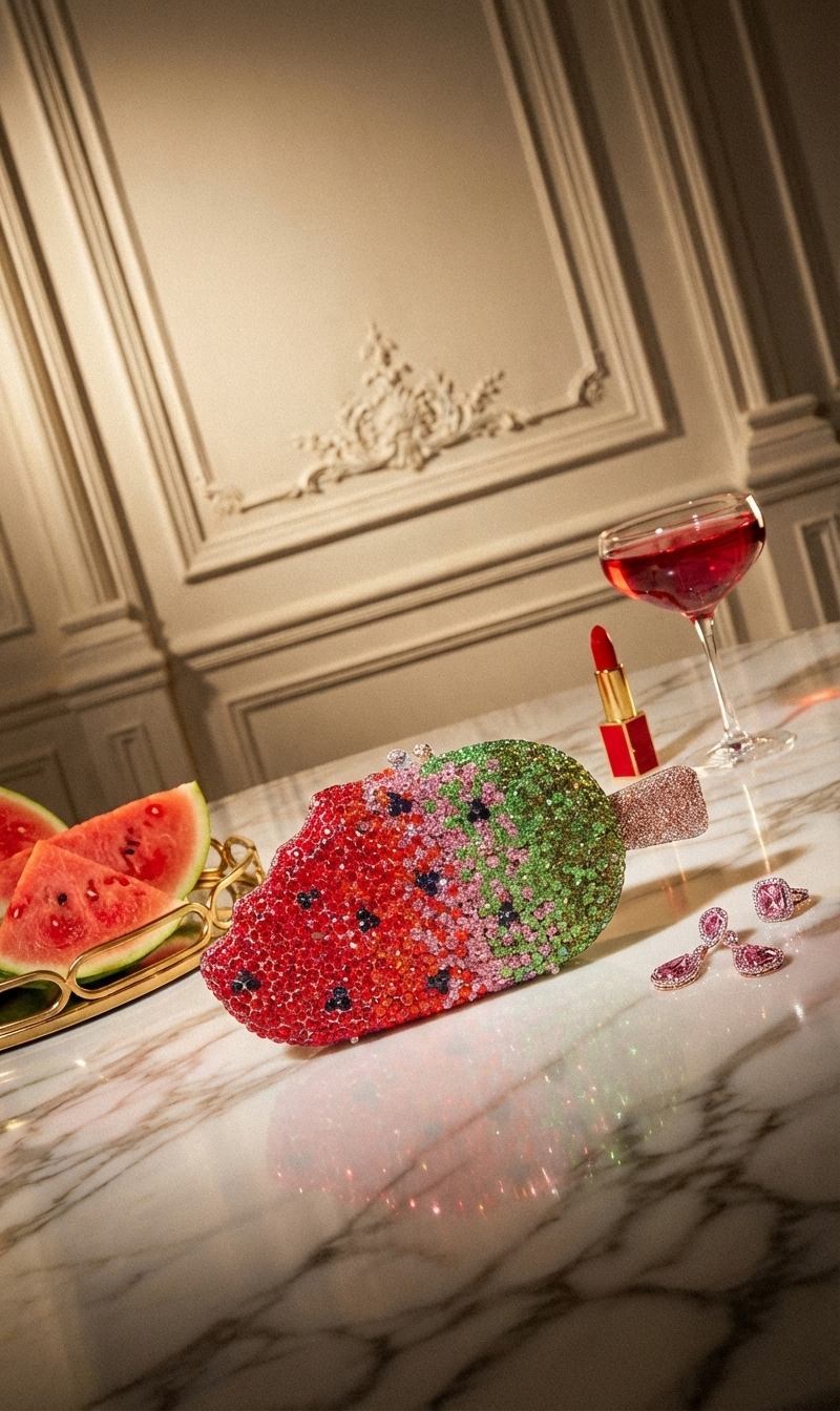 Crystal Popsicle Clutch