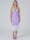 Sirena Lilac Feather Dress - Aurisélla London