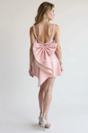 Blush Pearl bow Mini Dess - Aurisélla London