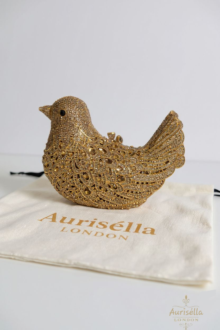 Crystal Dove Clutch - Aurisélla London