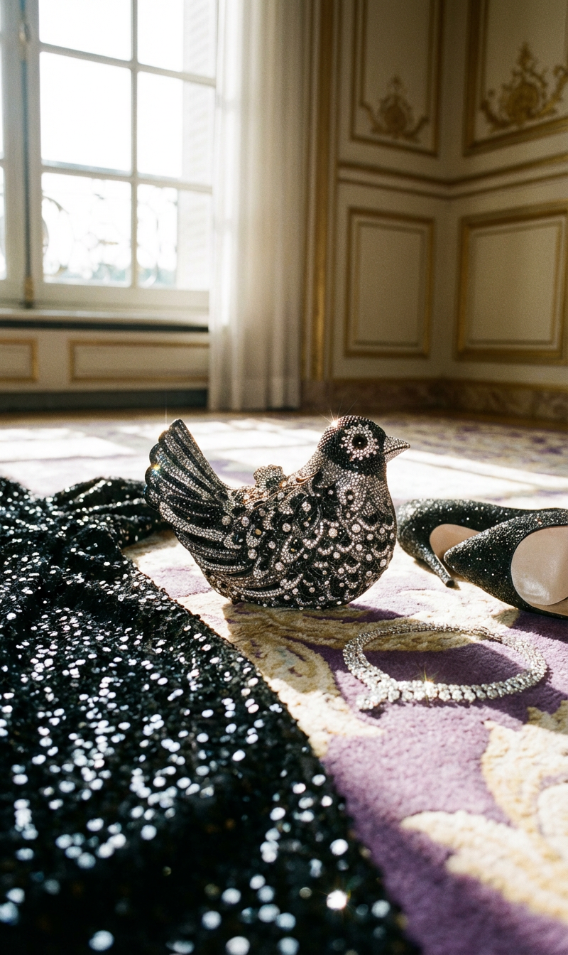 Nightingale Diamante Clutch