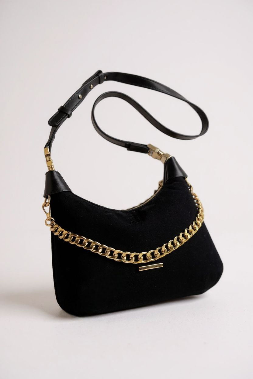 Coffee Suede 2 way Handbag - Aurisélla London