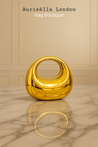 Gold Loop Sculptural Bag - Aurisélla London