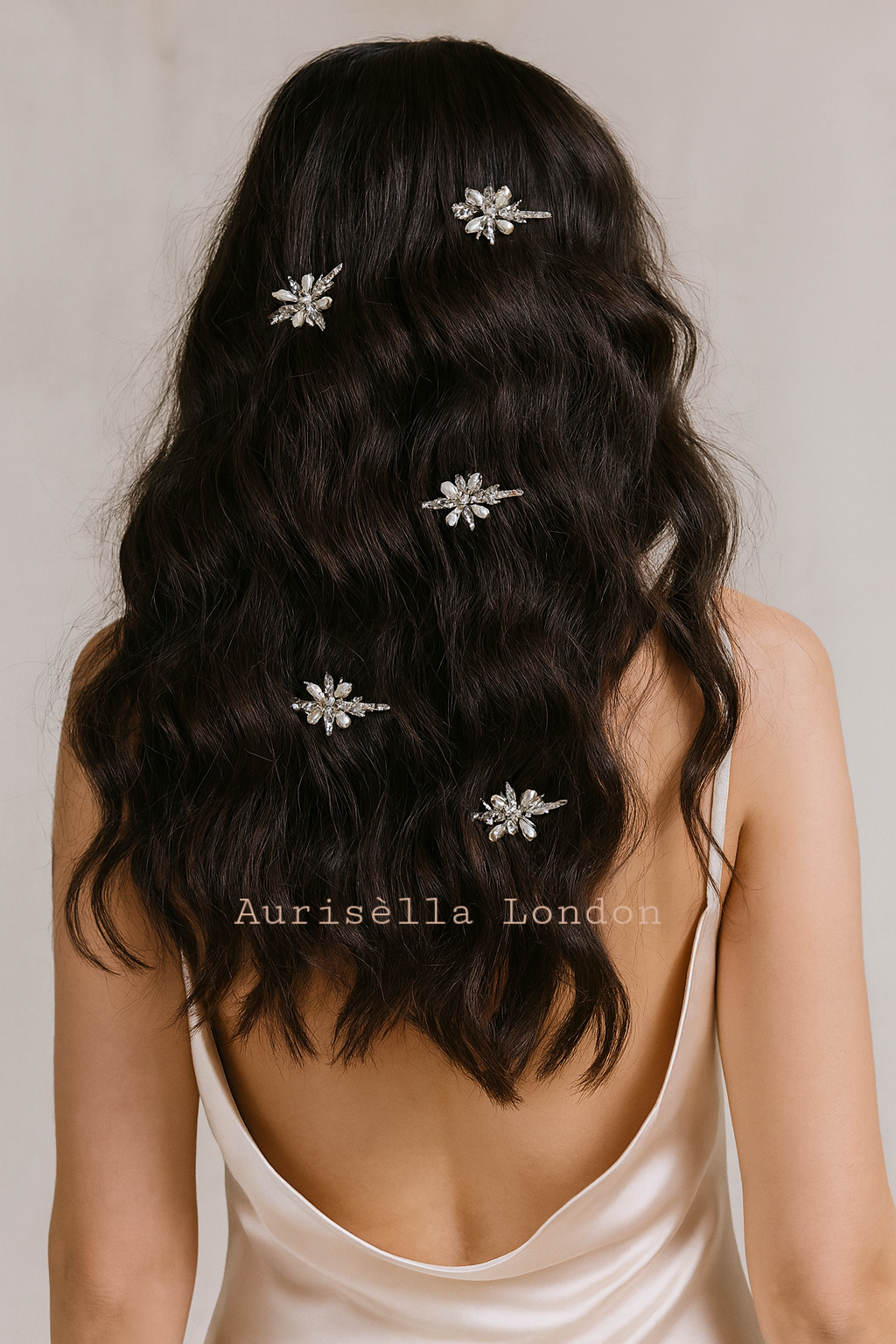 Lustre Pearl Blossom Hair Pin - 1 pc - Aurisélla London