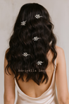 Lustre Pearl Blossom Hair Pin - 1 pc - Aurisélla London