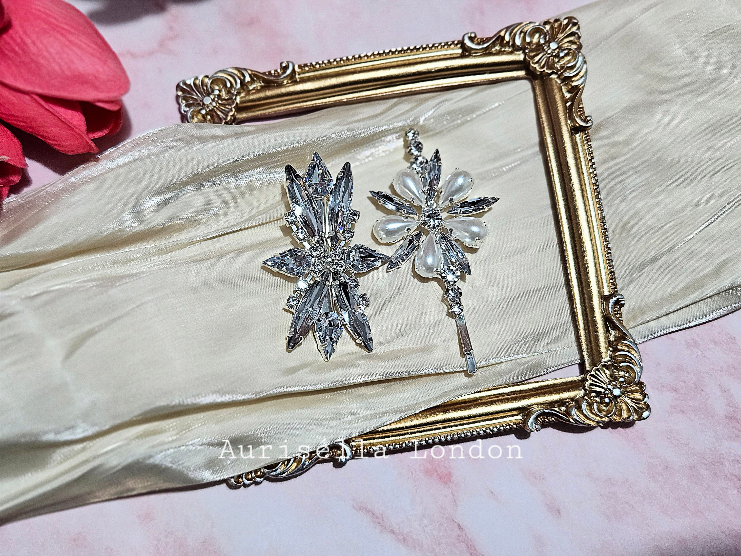 Nova Crystal Hair Pin - 1 piece - Aurisélla London