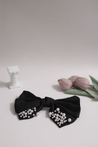 Rosabelle Pearl Blossom Bow Clip - Aurisélla London