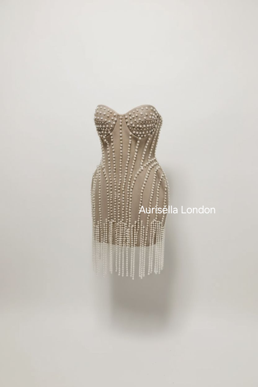 Pearl Reverie Mini Dress - Preorder